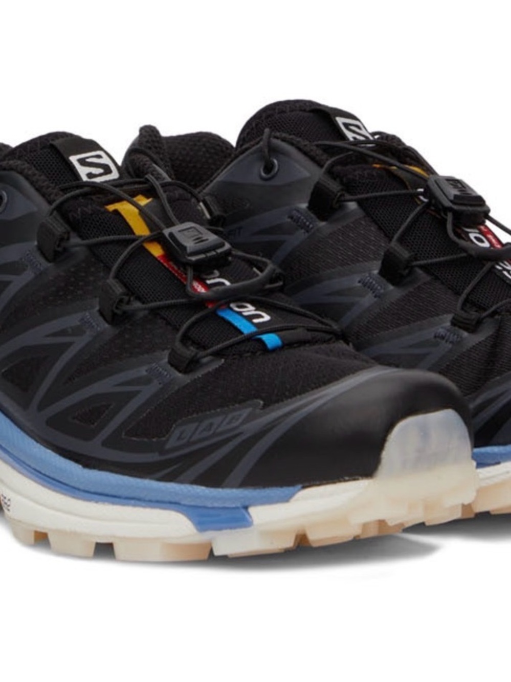 Salomon Black XT6 Low Top Sneakers